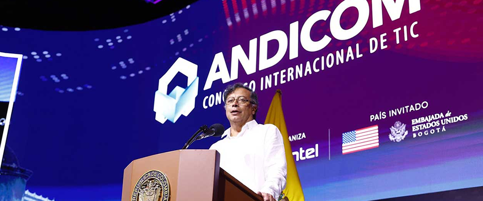 ‘En Colombia, la conectividad es una misión que está por hacerse’: Presidente Petro