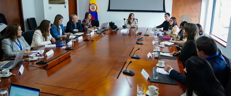 Ministra TIC Sandra Urrutia se reunió con representantes del sector público y diferentes sociedades para revisar las metas y definir la ruta de formación de habilidades TIC